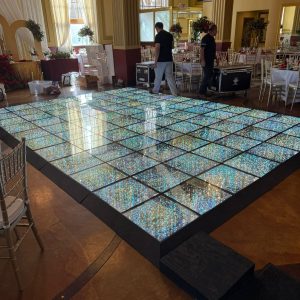 LED 24 x 24' Dance Floor (Customize Colors, Indoor Only)